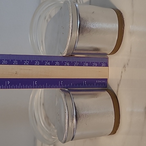 Raye Lyric Revolve Women's 9.5 Metallic Silver and Clear Strappy Heeled Sandals - Picture 6 of 11